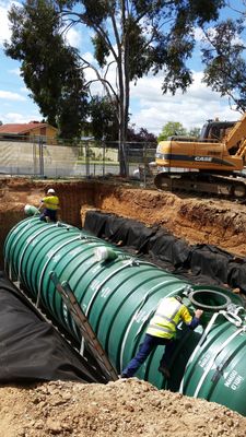 Underground water storage